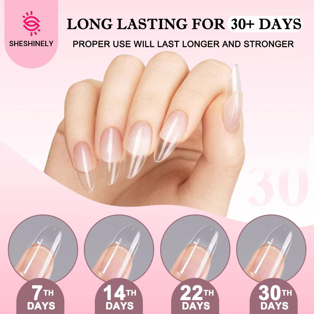 Upgrade Semi-Solid Glue Without Cure Nail Glue