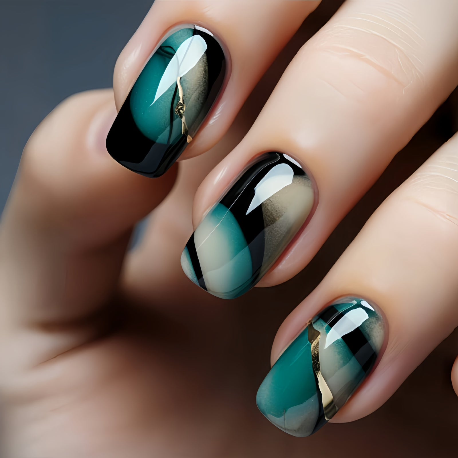 24pcs/Set Press-On Nails