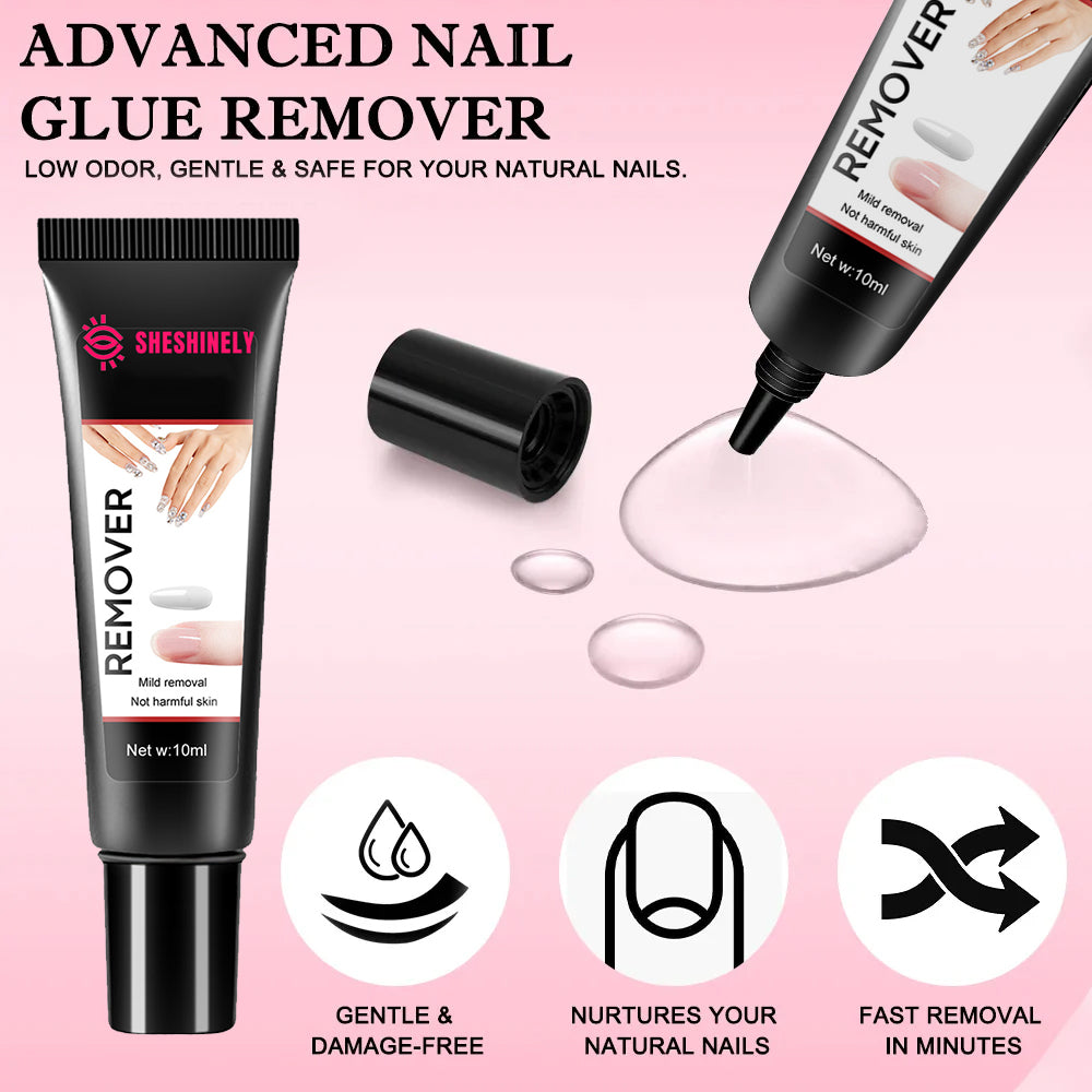 Upgrade Semi-Solid Glue Without Cure Nail Glue
