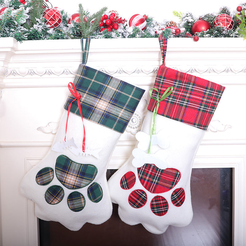 Dog Bone Christmas Stocking