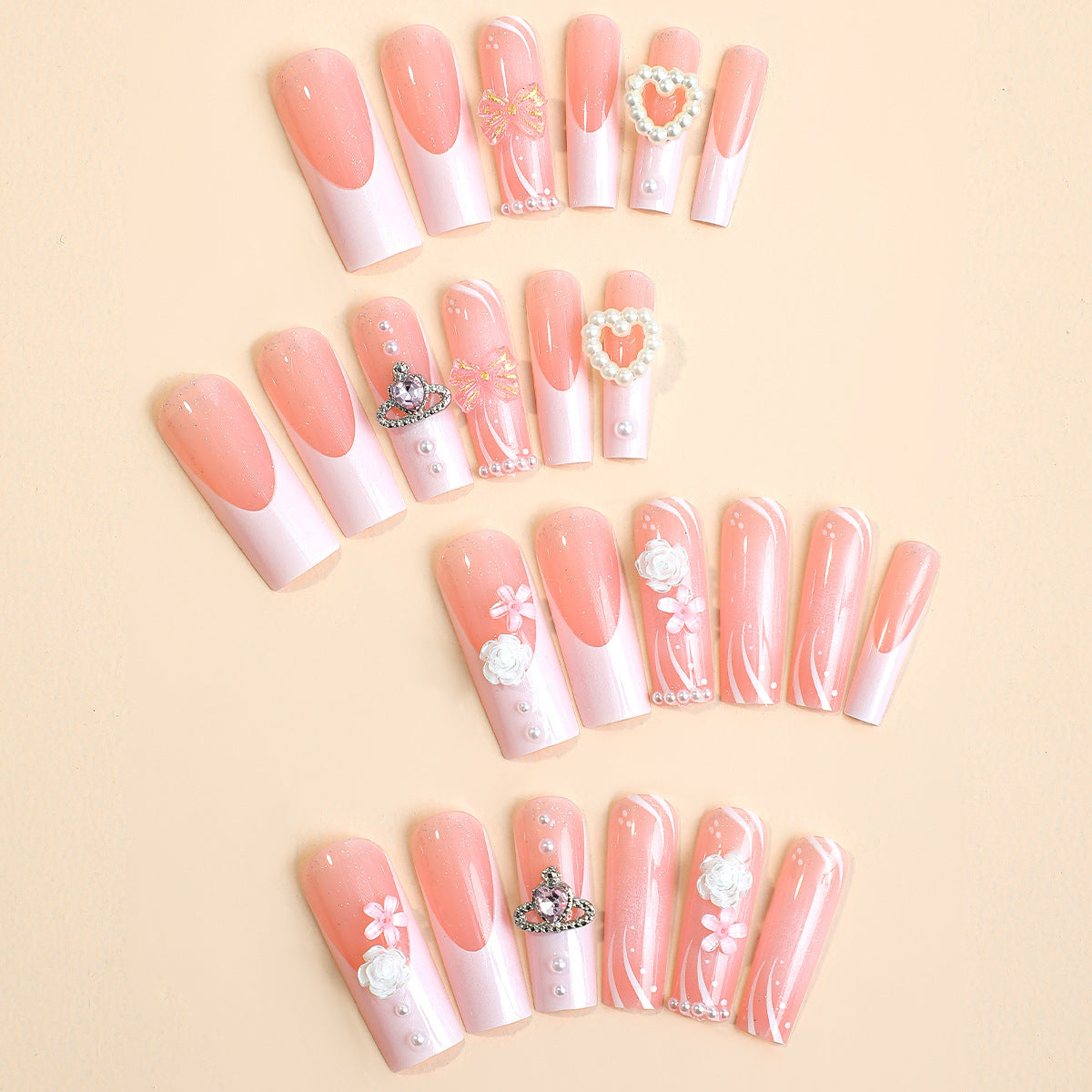 24pcs/Set Press-On Nails
