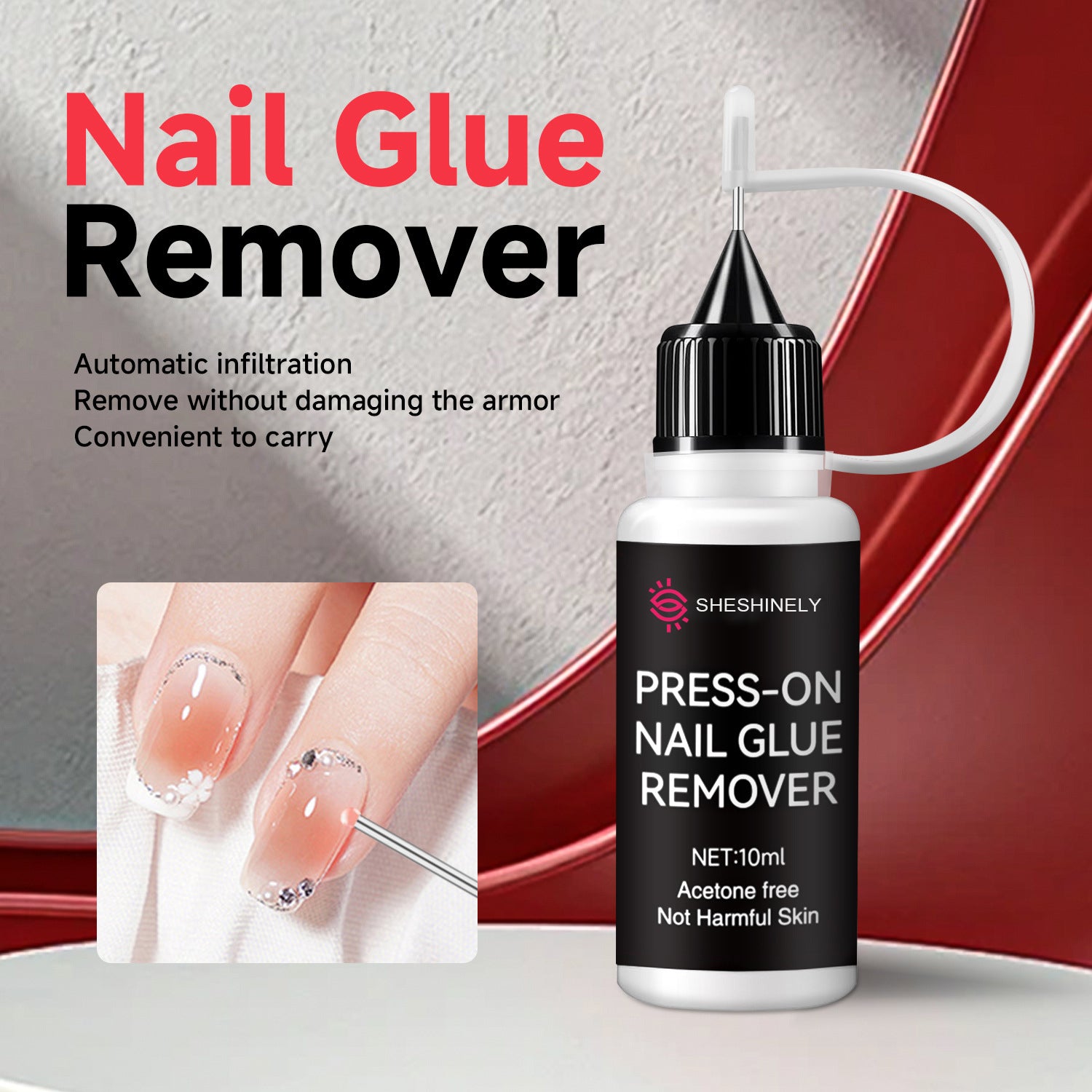 Pinpoint Remover For Nail Glue Remover
