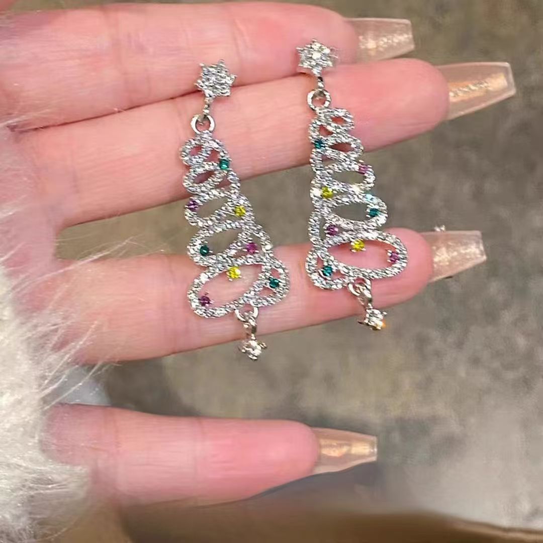 Christmas Tree Stud Earrings