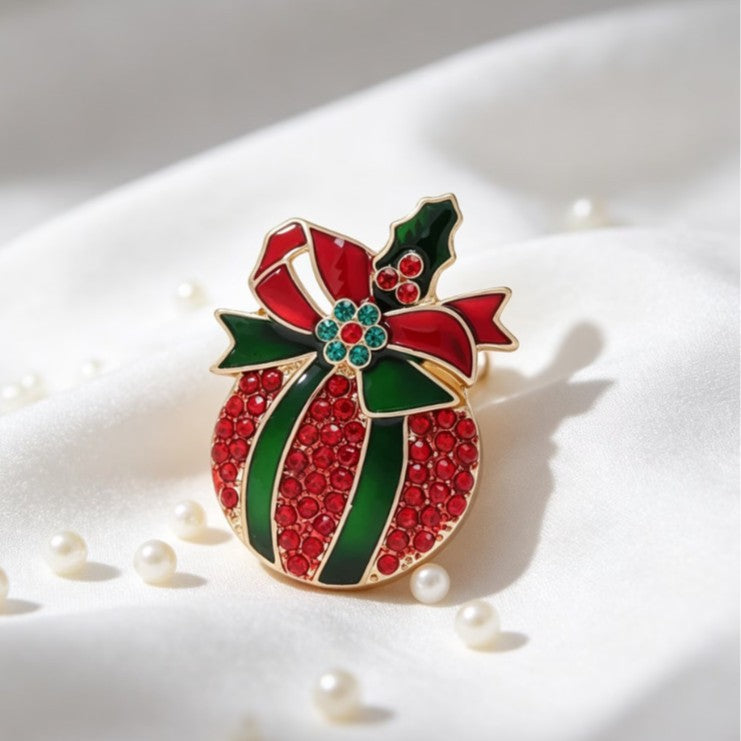 Colorful Christmas Gift Brooch