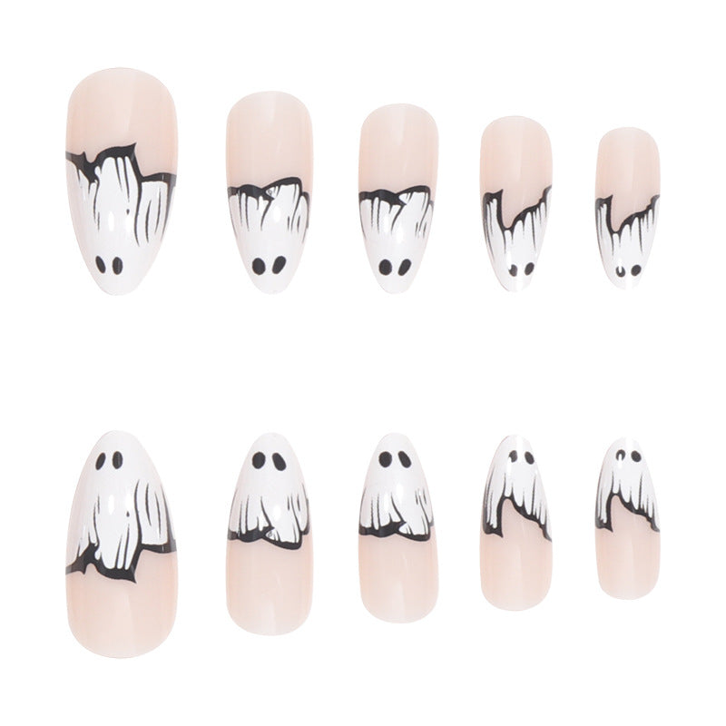 24pcs/Set Halloween French Press-On Nails