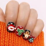 10pcs/Set Christmas Press-On Nails