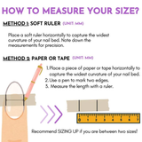 24pcs/Set Fluorescent Shell and Starfish Press-On Nails