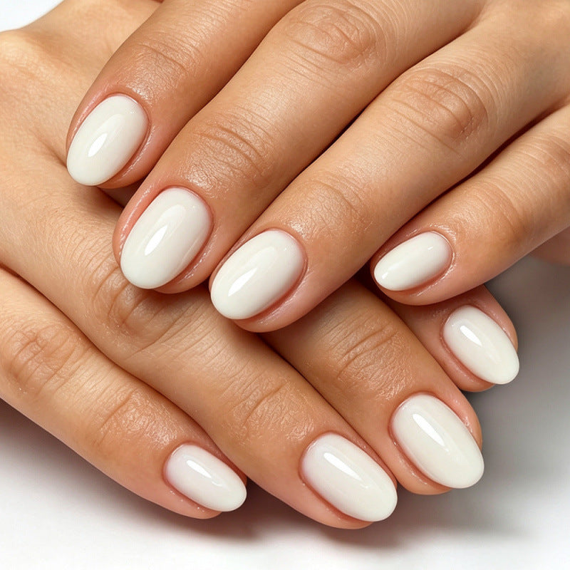 24pcs/Set Solid Klein Blue Press-On Nails
