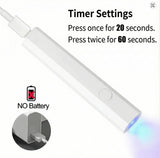 Corded Handheld Nail Lamp Portable UV LED Light