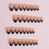 32pcs/Set Minimalist Gel Cat Eye Press-On Nails