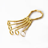Exaggerated Skeleton Hand Chain Bracelet