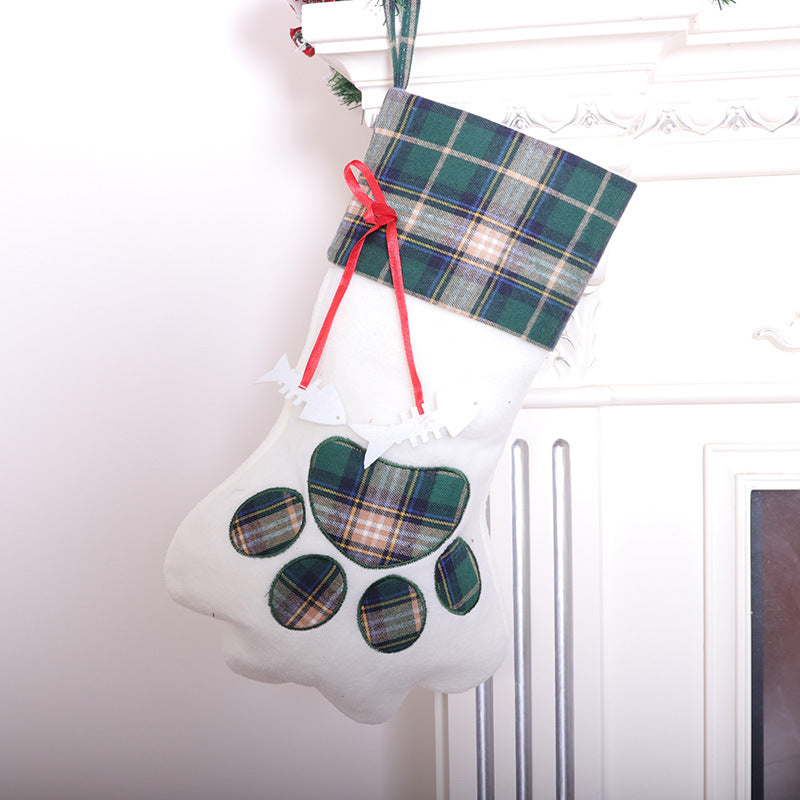 Dog Bone Christmas Stocking