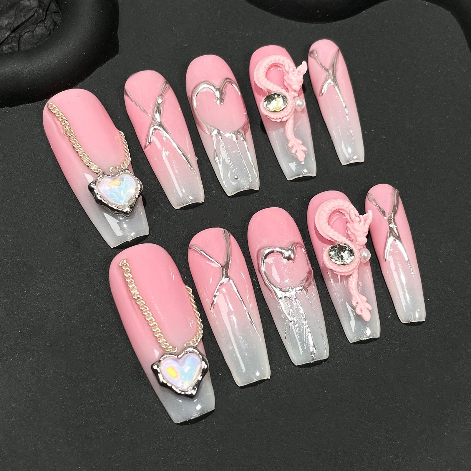 10pcs/Set Press-On Nails