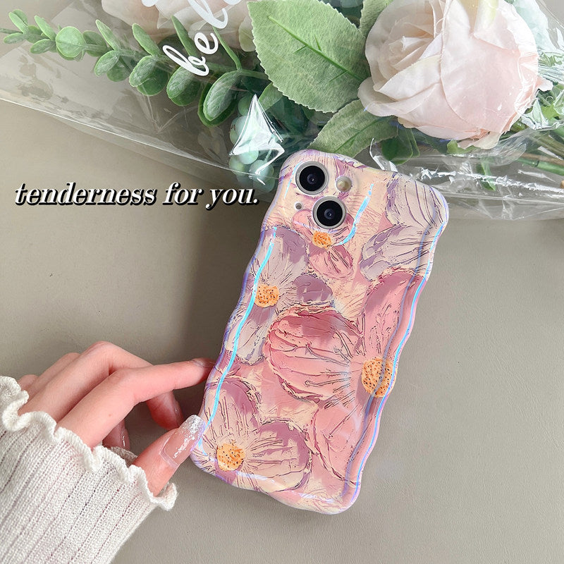 Retro Blooms Floral iPhone Case