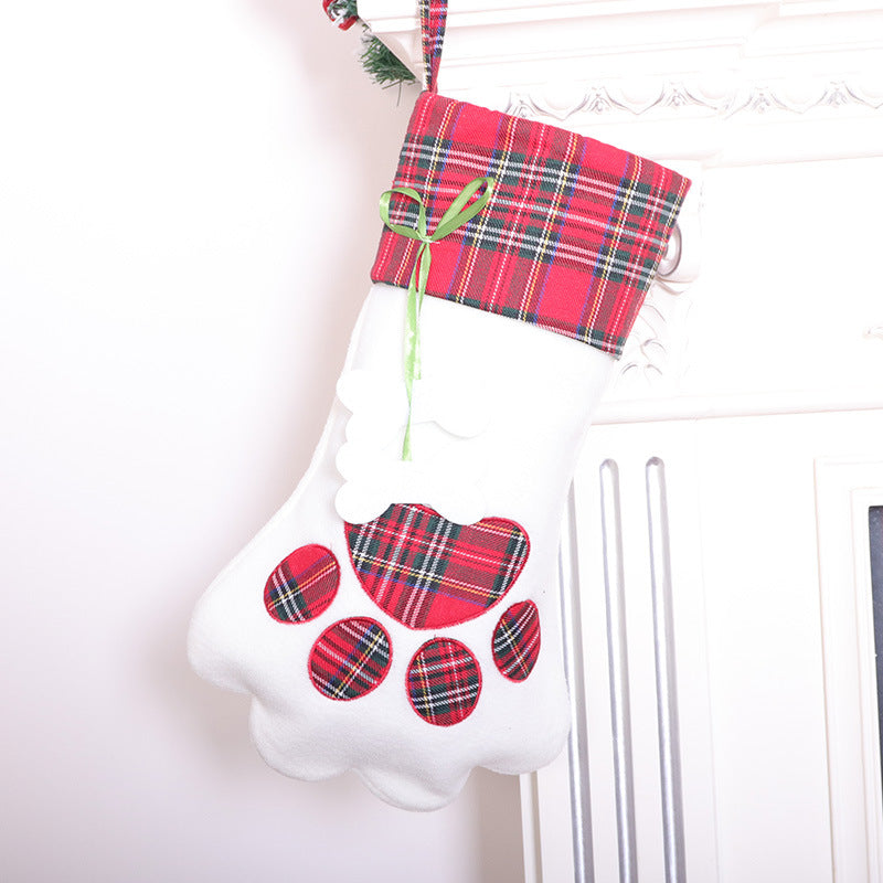 Dog Bone Christmas Stocking