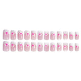 24pcs/Set Sparkling Petals Press-On Nails