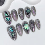 10pcs/Set Gradient Press-On Nails