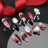 10pcs/Set Bowknot Press-On Nails