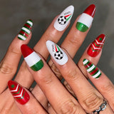 24pcs/Set World Cup Inspired Press-On Nails