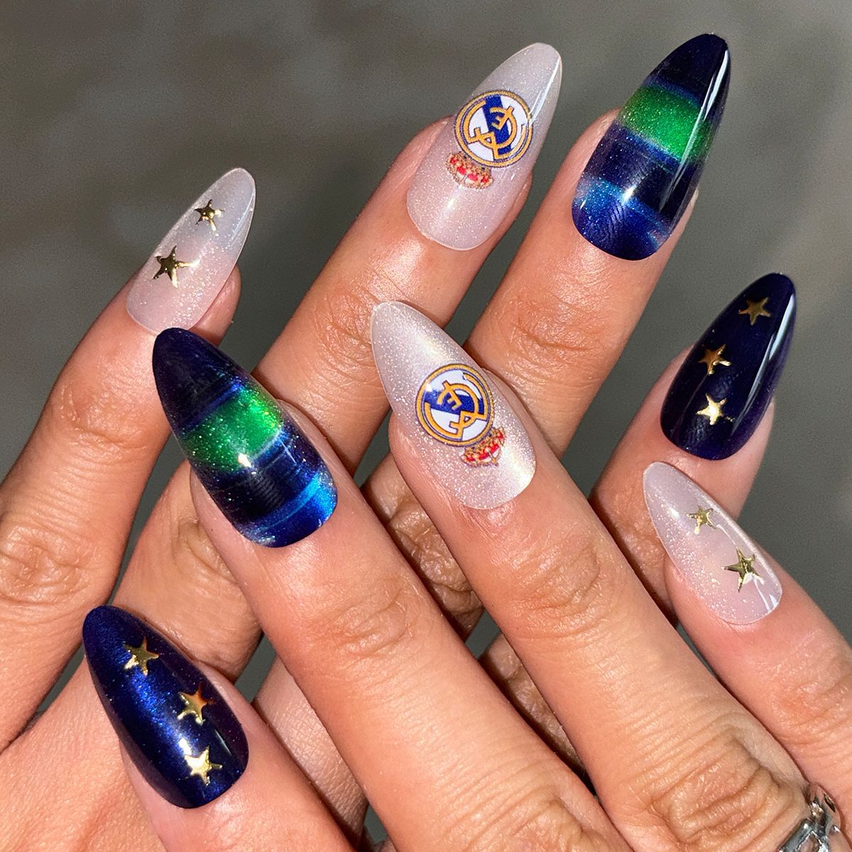 24pcs/Set World Cup Inspired Press-On Nails