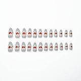 24pcs/Set Heart Press-On Nails