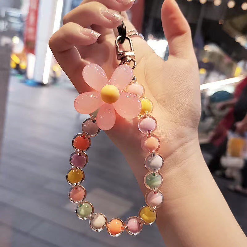 Candy Colors Flower Phone Strap