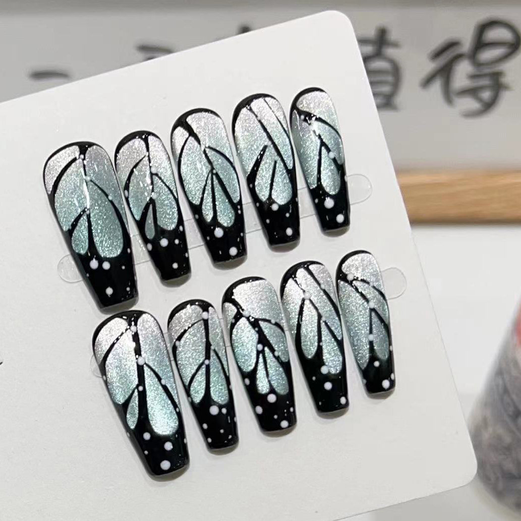 10pcs/Set Butterfly Press-On Nails