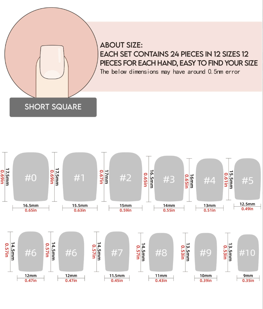 24pcs/Set Short Autumn-Winter Maple Leaf & Pumpkin Press On Nails