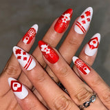 24pcs/Set World Cup Inspired Press-On Nails
