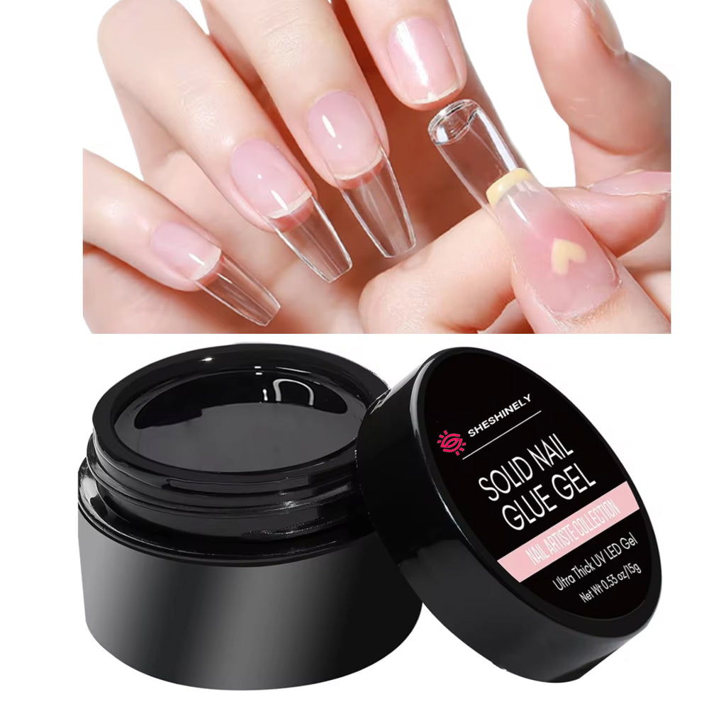 Solid Nail Gel Glue For Nail Tips And Press On Nails Nail Glue