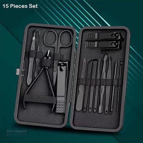 8/15/24 Pcs Manicure Cutters Nail Clipper Set