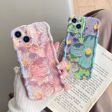 Retro Blooms Floral iPhone Case