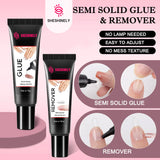 New Upgrade Semi-Solid Glue Without Cure Nail Glue