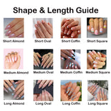 (Handmade) 10pcs/Set Playful Haunting Press-On Nails