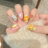 10pcs/Set 3D Art Cartoon Press-On Nails