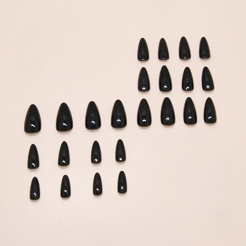 24pcs/Set Cherry Red Press-On Nails