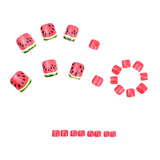 24pcs/Set Red Watermelon Press-On Nails