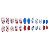 24pcs/Set Starry Leopard Press-On Nails
