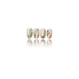 24pcs/Set Ombre Butterfly and Grass Press-On Nails