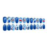 24pcs/Set Stars, Flowers & Butterflies Press-On Nails