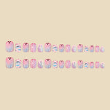 30pcs/Set 3D Ghost Press On Nails