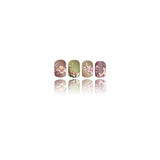 24pcs/Set Colorful Floral Press-On Nails