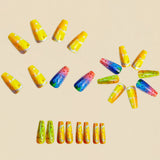 24pcs/Set Summer Fruit Slice Press-On Nails