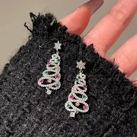 Christmas Tree Stud Earrings