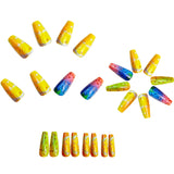 24pcs/Set Summer Fruit Slice Press-On Nails