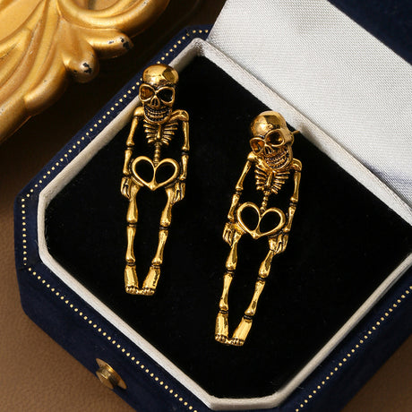 Halloween Skeleton Stud Earrings