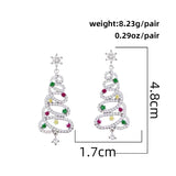 Christmas Tree Stud Earrings