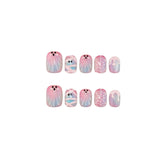 30pcs/Set 3D Ghost Press On Nails