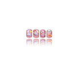 24pcs/Set 3D Watercolor Fish Press On Nails