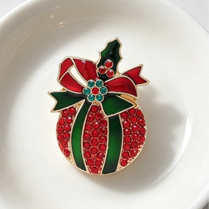 Colorful Christmas Gift Brooch
